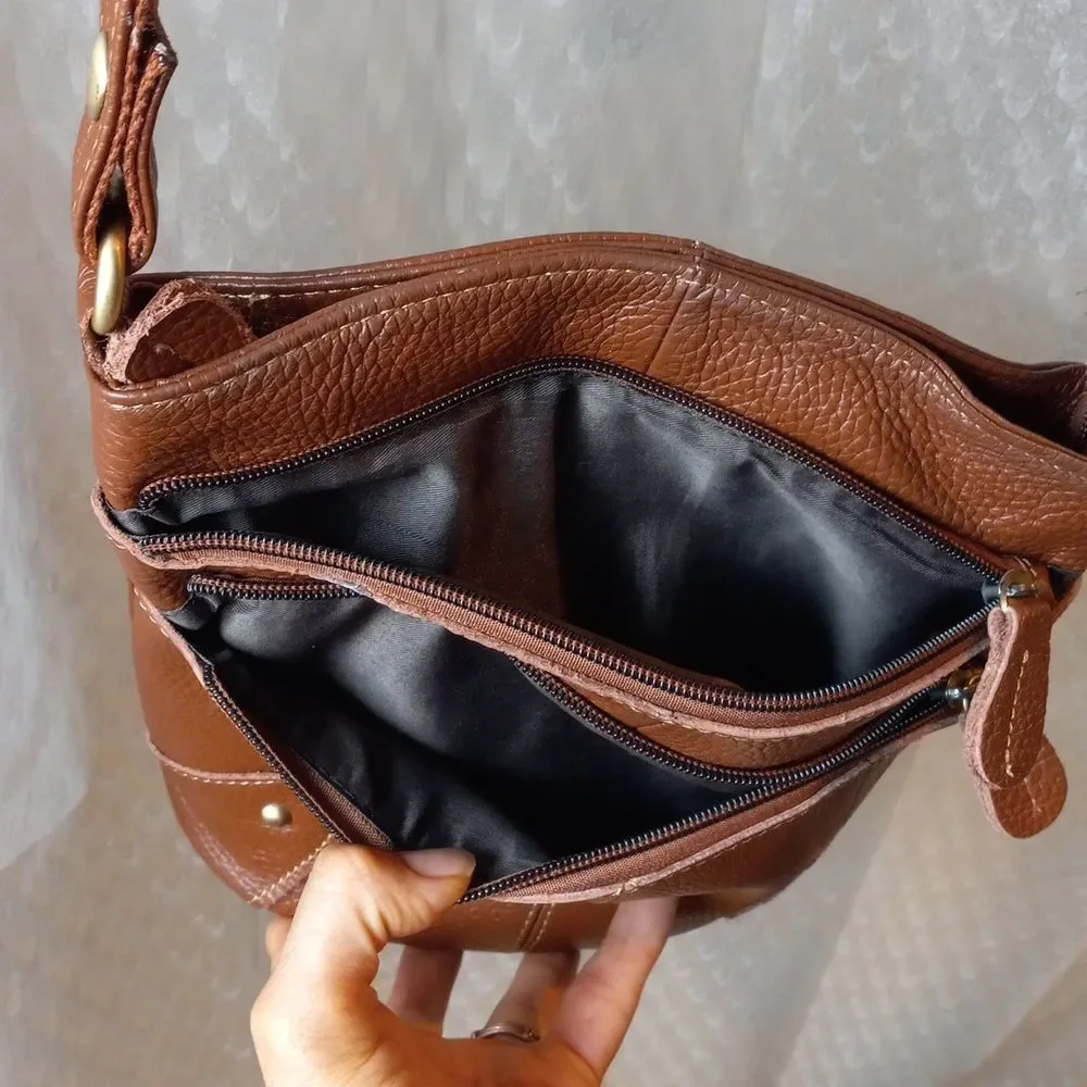 Women Crossbody Bag Genuine Leather Small Messenger Bags For Ladies Shoulders